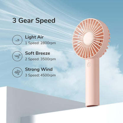 Ventilatore Portatile JisuLife FA21, Bianco