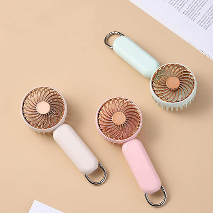 Ventilatore Portatile Techsuit A217, Rosa Oro