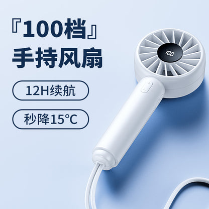 Ventilatore Portatile Techsuit CT-110, Bianco