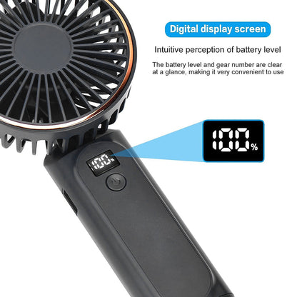 Techsuit M12 Portable Fan, Black