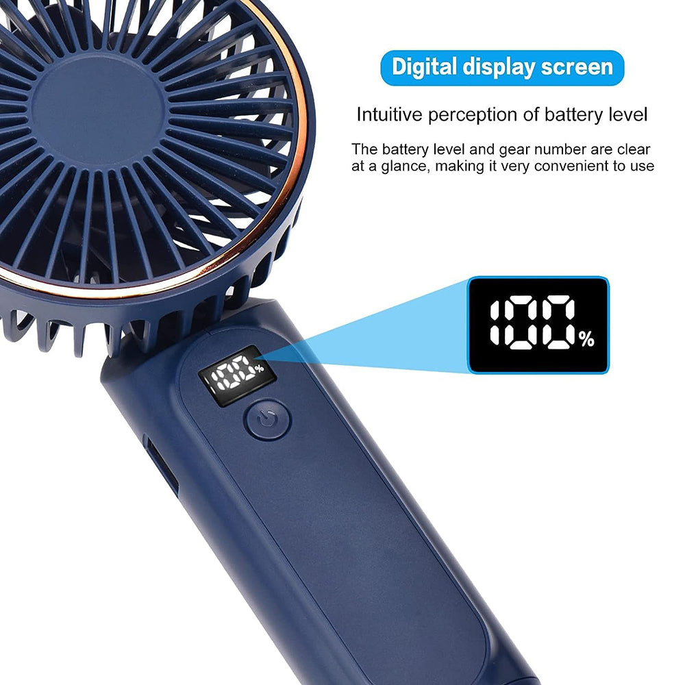 Ventilatore Portatile Techsuit M12, Blu