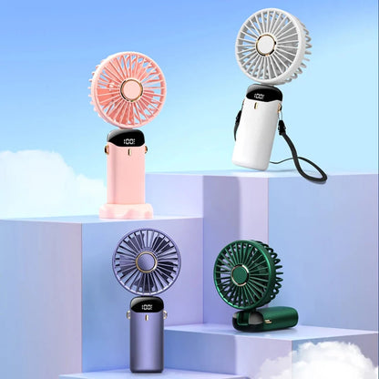 Ventilatore Portatile Techsuit N15, Viola
