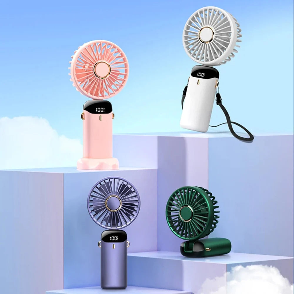 Ventilatore Portatile Techsuit N15, Rosa