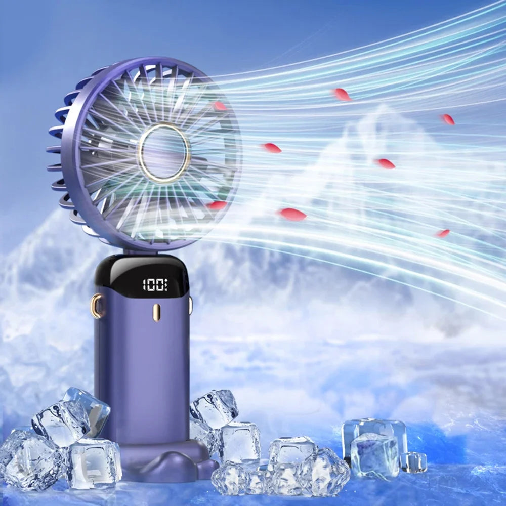 Ventilatore Portatile Techsuit N15, Viola