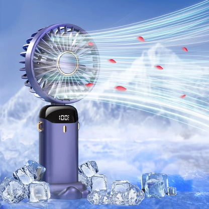 Ventilatore Portatile Techsuit N15, Viola