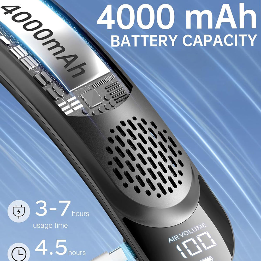 Ventilatore Portatile Techsuit S8, Bianco