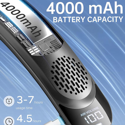 Ventilatore Portatile Techsuit S8, Bianco