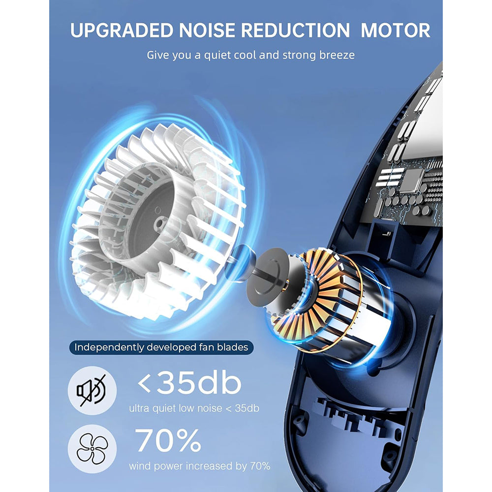 Ventilatore Portatile Techsuit S8, Blu