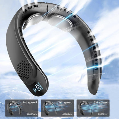 Ventilatore Portatile Techsuit S8, Nero