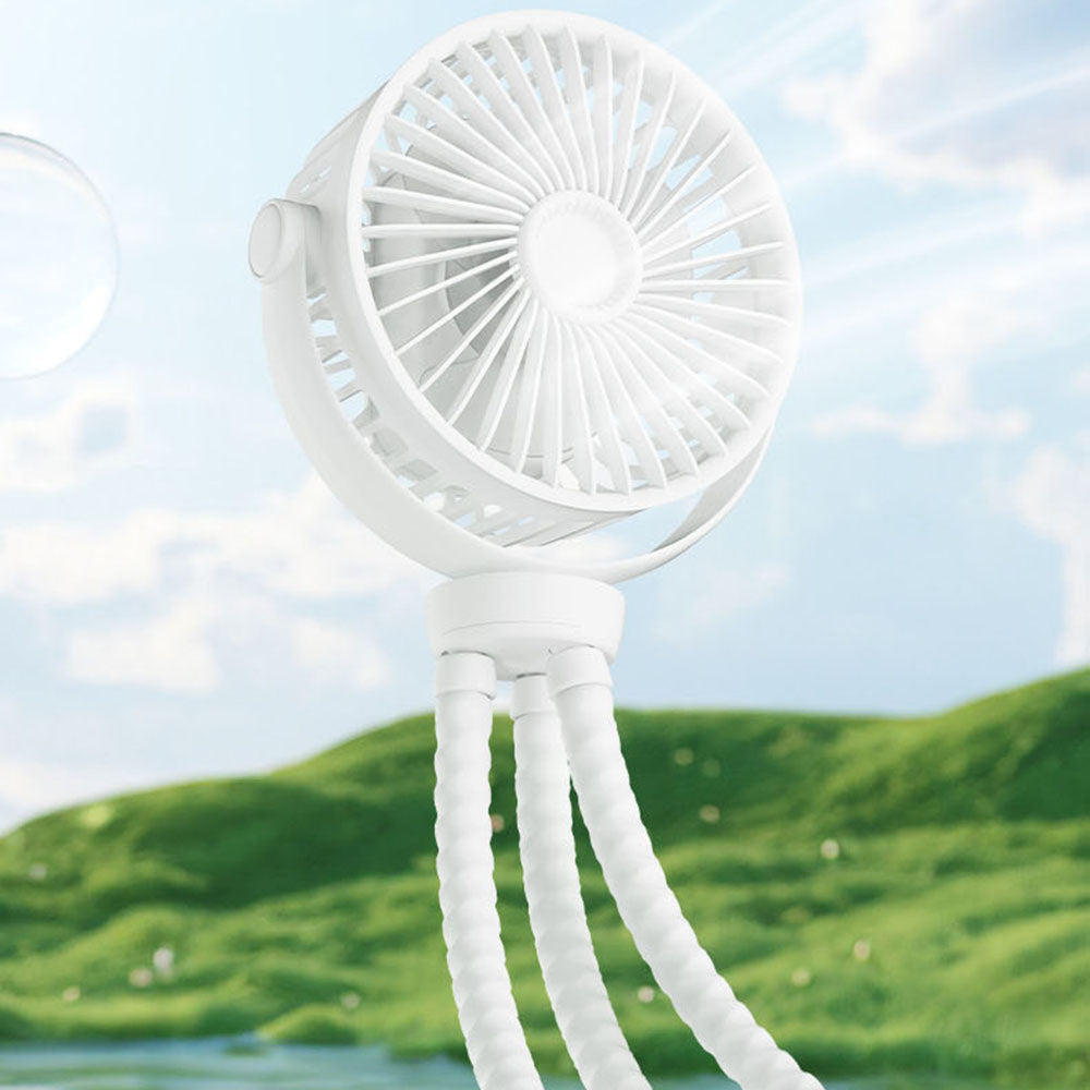 Ventilatore Portatile Techsuit VP1, Bianco