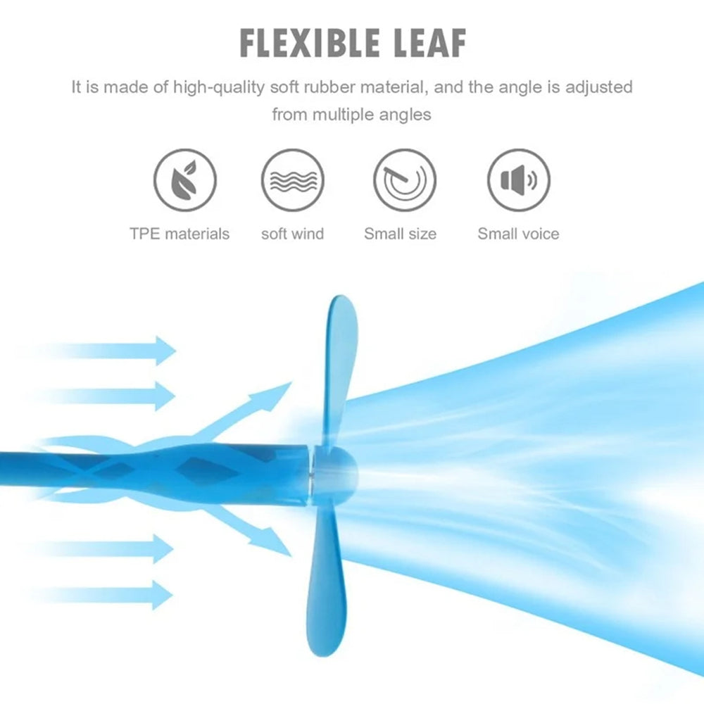 Ventilatore USB Techsuit TUF1, Arancione