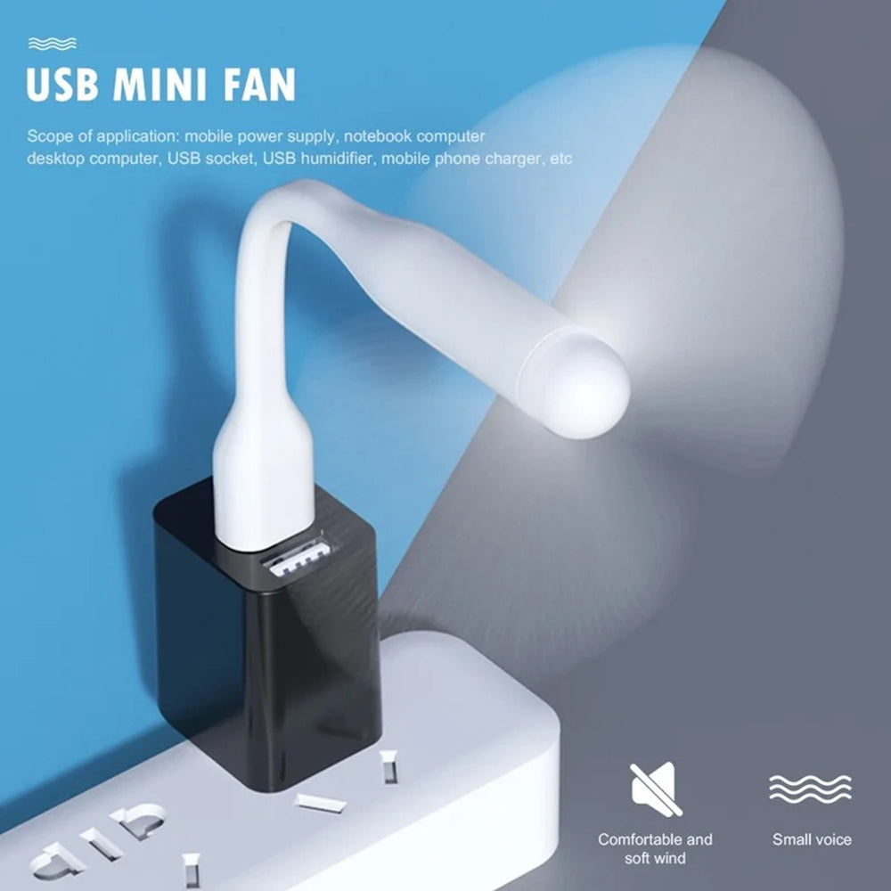 Ventilatore USB Techsuit TUF1, Rosa
