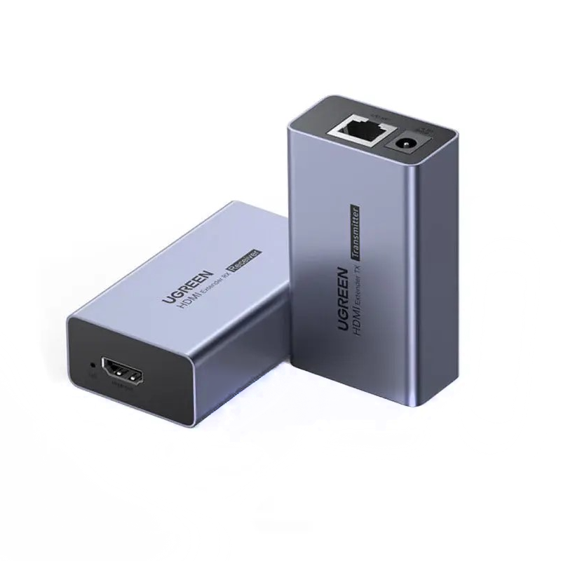 Extender HDMI UGREEN CM455, 1080P, Grigio