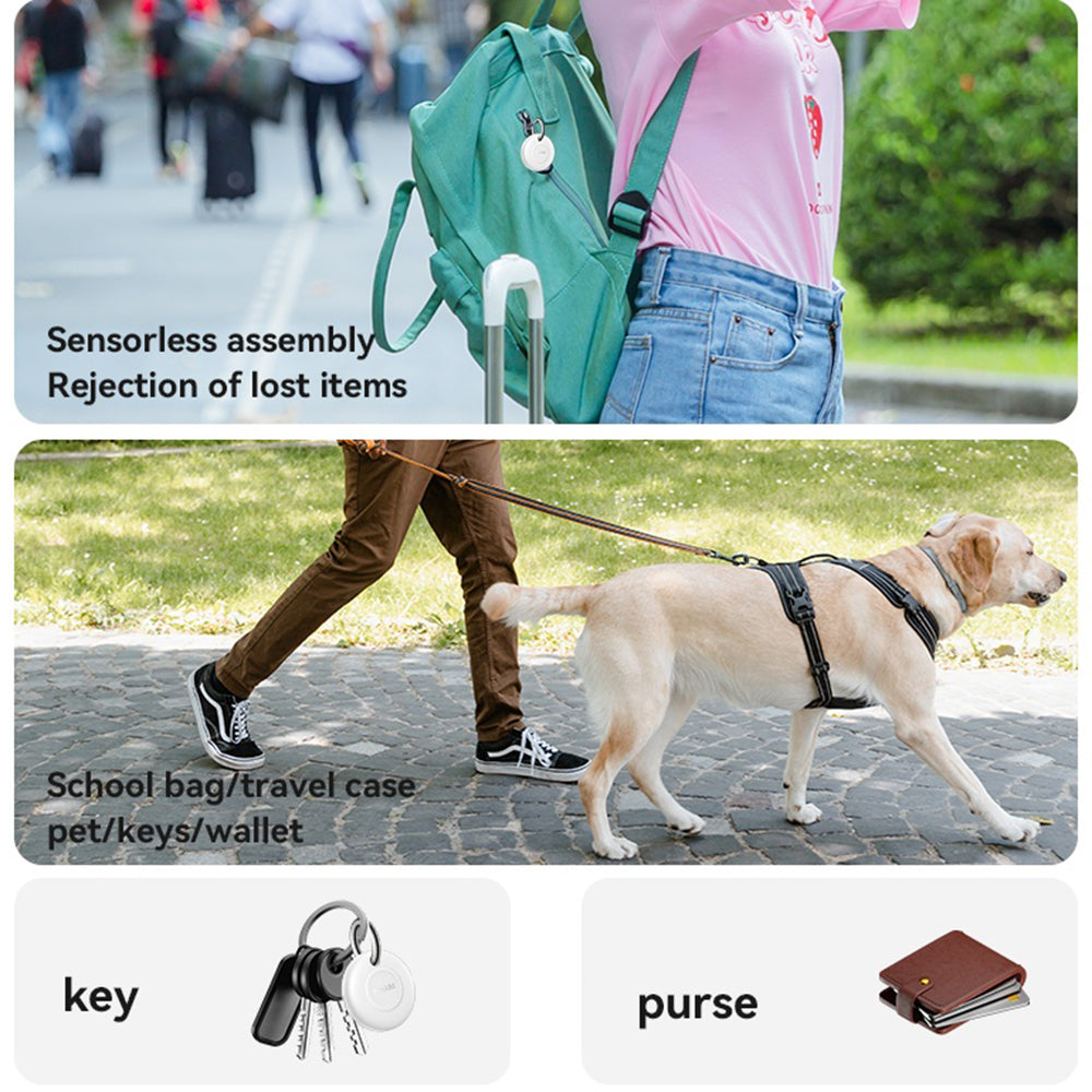 Yesido SmartTag EC14 per Serie iOS, Bianco